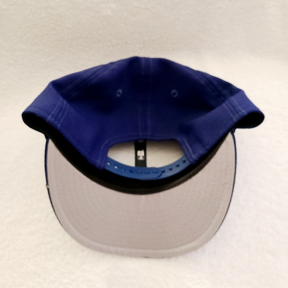 Vintage Los Angeles Dodgers New Era Blue Snapback Hat 9Fifty World Series Champs - Picture 2 of 9